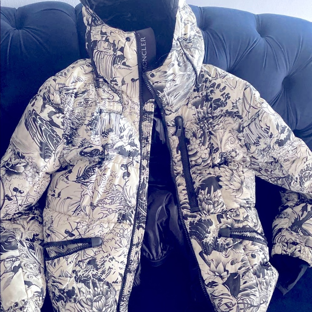 Used moncler coat , mint condition